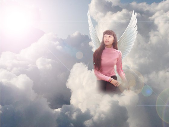 Photoshop: Ангел